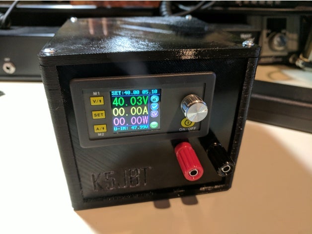 kräftiger banggood Stromversorgung Fall - Elektronik chassis dp50v15a dps5015 macht Netzteil 3D print model - Mito3D