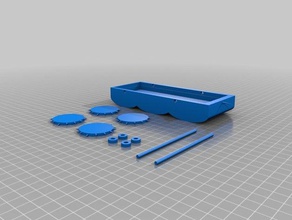 elegante blad La impresión en 3d 3d print model - Mito3D