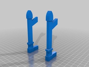 warhammer dadi torre sezioni costruzione di giocattoli 40k terreno paesaggio miniwargaming mini wargame 3d print model - Mito3D