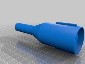 small nozzle dyson attachment replacement parts vacuum vaccum cleaner 3d print model - Mito3D