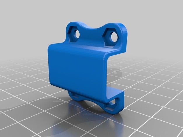pololu micro metal gear staffa del motore la robotica spazzolato motor supporto 3D print model - Mito3D