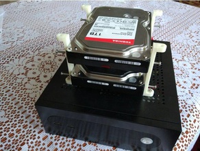 35 inch hdd stand diy 3d print model - Mito3D