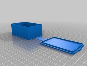 meine individuelle Fall rechteckig Container kundengebundene 3d print model - Mito3D