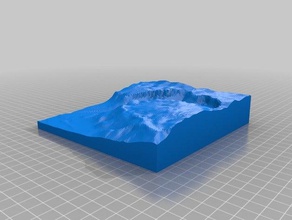 combe laval A impressão 3d frança montanhas 3d print model - Mito3D