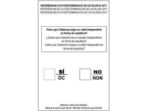 voto cataluña referéndum La impresión en 3d de las pruebas 3d print model - Mito3D
