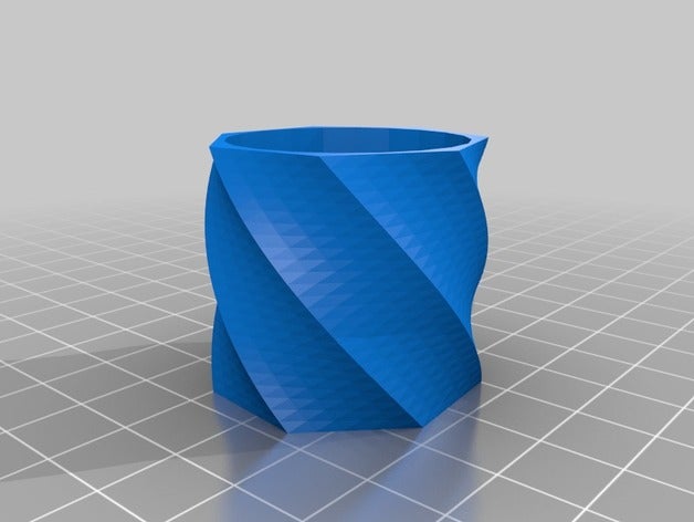 flower pot 3d printing 3D print model - Mito3D