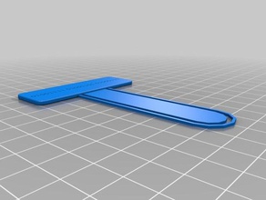 lincoln clip di carta office su misura 3d print model - Mito3D