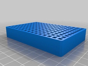 grid7 recipientes personalizado 3d print model - Mito3D