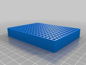 grid8 recipientes personalizado 3d print model - Mito3D