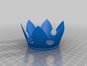 bjd sora crown Requisiten prop Krone disney kingdom hearts 3d print model - Mito3D