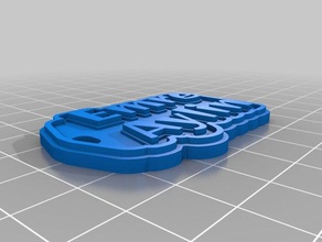emreaylin Anahtarlık özelleştirilmiş 3d print model - Mito3D
