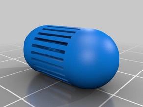 racine onglet capsules ré utilisable les animaux de compagnie 3d print model - Mito3D