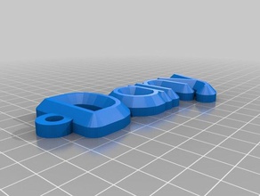 dany organização personalizado 3d print model - Mito3D
