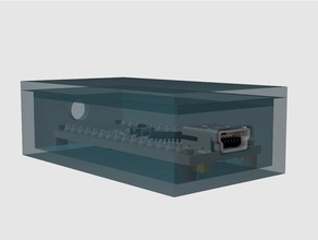 arduino nano kutusu elektronik durumda proje usb deliği Tel delik 3d print model - Mito3D