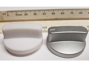 tostadora perilla del horno kenmore 1000460611 las piezas de repuesto creado freecad tostador 3d print model - Mito3D