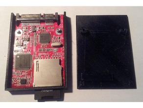 sd sata adapter case computer card 3d print model - Mito3D