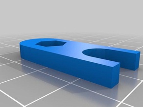 anti-flottement prusa i3 L'imprimante 3d de pièces anti reprap vacillant z-chancelle 3d print model - Mito3D