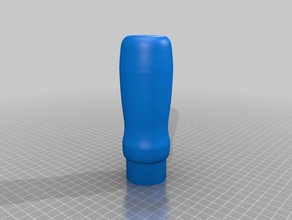 my customized profiled handle v1 hand tools 3d print model - Mito3D