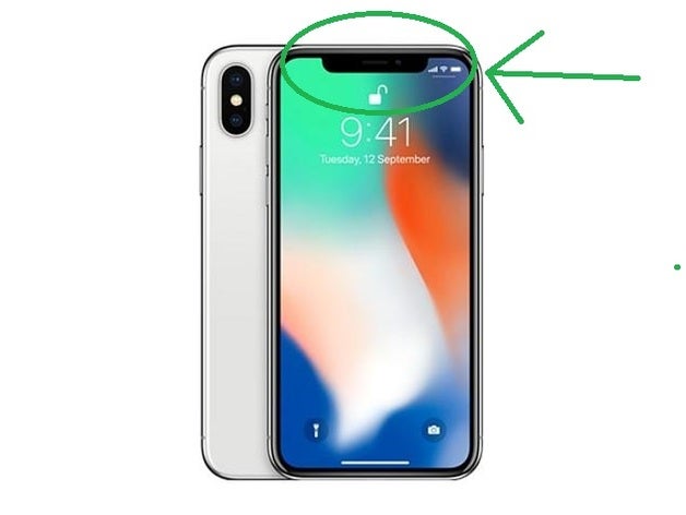 iphone x notch any phone mobile 3D print model - Mito3D