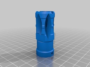 g36 flash hider sport & outdoors airsoft 3d print model - Mito3D