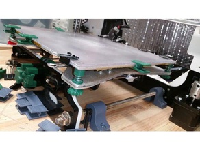 tronxy p802 bed carraige upgrade 3d printer parts carriage 802 p802e p802m y 3d print model - Mito3D