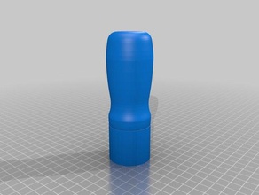 my customized profiled handle v3 hand tools 3d print model - Mito3D
