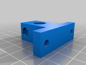 sk10 - linear shaft support 3d printing cnc 3d print model - Mito3D