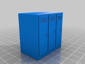 miniature lockers lobotomy board game games 3d print model - Mito3D