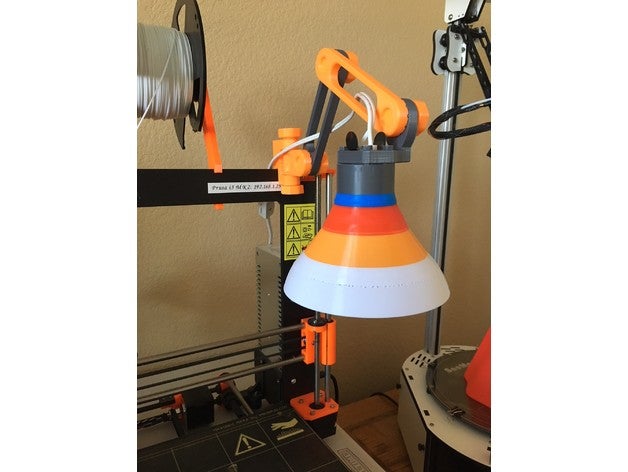 led lumière de l'ombre ménage 3D print model - Mito3D