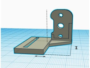 ft5 bltouch fang mount remix 3d printer parts 3d print model - Mito3D