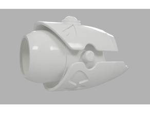 bullet bill-hand-Kanone video-Spiele 3d print model - Mito3D