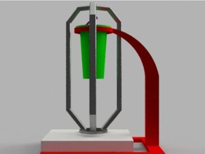 la gravedad específica de pie aparato gem gemología joya joyería 3d print model - Mito3D