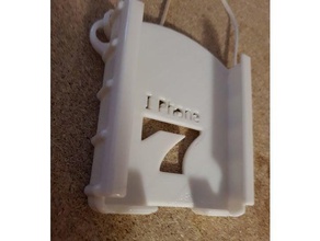 phone 7 bumper holder mobile 3d print model - Mito3D