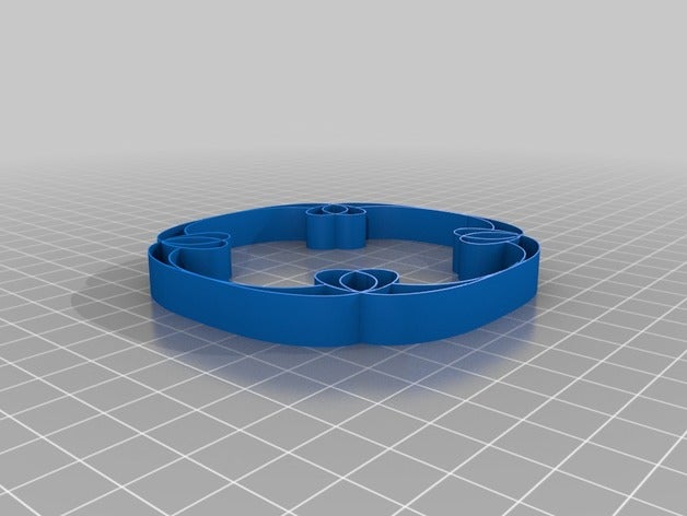 marco de adorno la chatarra La impresión en 3d 3D print model - Mito3D