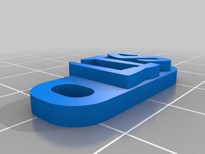 lis llavero llaveros personalizado 3d print model - Mito3D