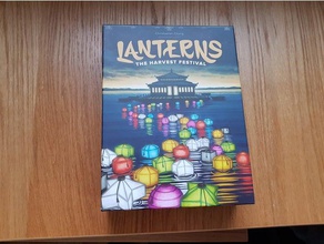 lanterns storage solution games boardgame boardgames board game 3d print model - Mito3D