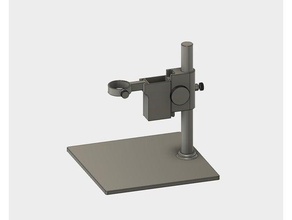 c-mount adjustable microscope stand learning camera adapter mount c 3d print model - Mito3D