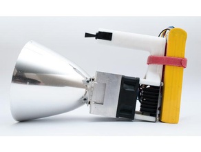 stratusleds 13 000 lumens lampe de poche manche L'impression 3d 3d print model - Mito3D