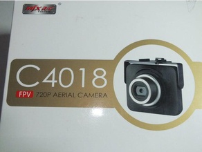 mjx c4018 camera case gopro like mounting option 3d print model - Mito3D