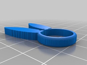 bunny ring Schmuck 3d print model - Mito3D