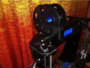 spool holder anet 3d printer accessories filament 3d print model - Mito3D