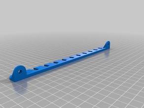 meu personalizados chave de rack organização personalizado 3d print model - Mito3D