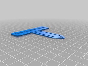 audreypaper clip office customized 3d print model - Mito3D