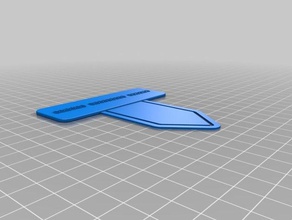 mia clipe de papel office personalizado 3d print model - Mito3D