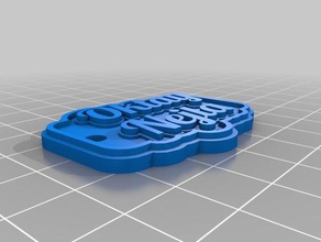 oktaynejla Anahtarlık özelleştirilmiş 3d print model - Mito3D