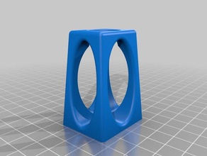 1 support de tube pièces 3d print model - Mito3D