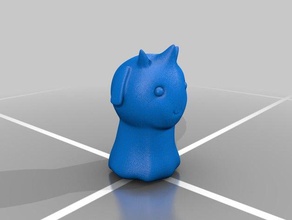 kokomon yaratıklar hayvan blender 3d yaratık sevimli digimon 3d print model - Mito3D