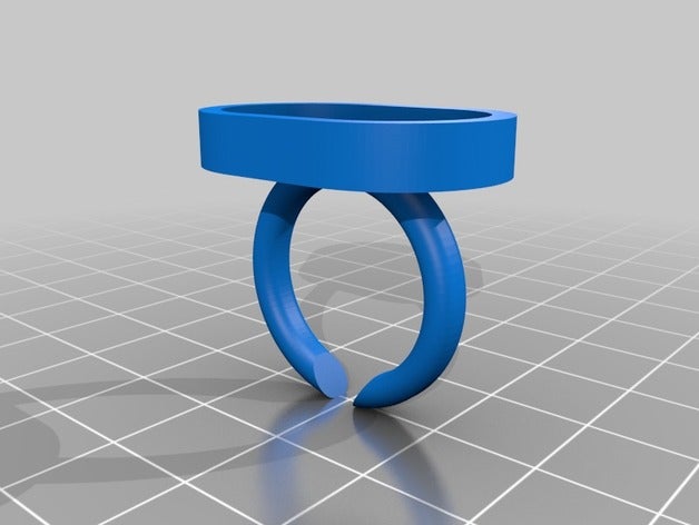 42 les anneaux personnalisé 3D print model - Mito3D