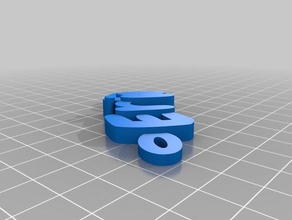 erika chaveiro organização personalizado 3d print model - Mito3D