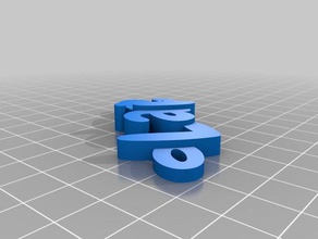 laize chaveiro organização personalizado 3d print model - Mito3D